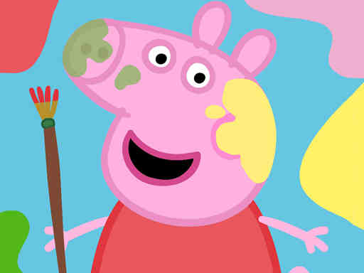 Игра Раскраски свинка Пепа - играть онлайн бесплатно