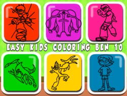 Раскраска Ben Ten для детей на андроид - скачать Раскраска Ben Ten для детей бесплатно