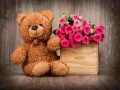 Игра Cute Teddy Bears Puzzle