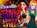 Игра Princess Punk Street Style Contest