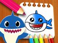 Игра Baby Shark Coloring Book