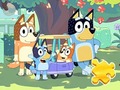 Игра Jigsaw Puzzle: Bluey Family