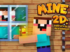 Игра Mine 2D Survival Herobrine