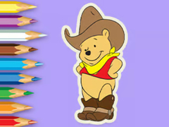 Игра Coloring Book: Cowboy Winnie