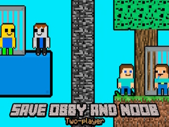 Ігра Save Obby and Noob Two-players