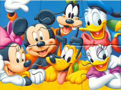 Игра Jigsaw Puzzle: Mickey Mouse