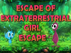 Игра Escape Of Extraterrestrial Girl Escape