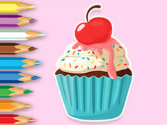 Игра Coloring Book: Apple Cupcake