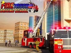 Игра Fire Truck Driving School