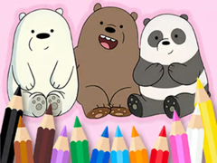 Игра Coloring Book: We Three Bears