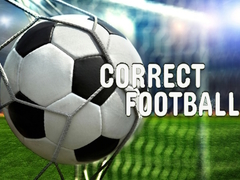 Игра Correct football