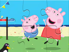 Игра Jigsaw Puzzle: Peppa Fun Day