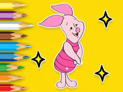 Игра Coloring Book: Piglet With Balloon
