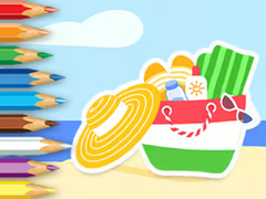 Игра Coloring Book: Summer Beach Gear