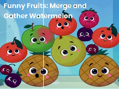 Игра Funny fruits: merge and gather watermelon