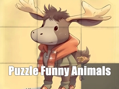 Игра Puzzle Funny Animals