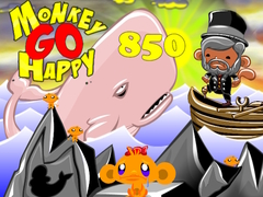 Игра Monkey Go Happy Stage 850