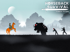 Игра Horseback Survival Zombies Escape