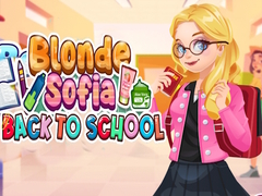 Игра Blonde Sofia Back to School