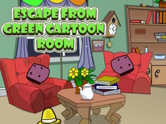 Игра Escape from Green Cartoon Room