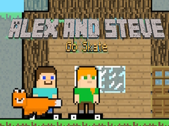 Игра Alex and Steve Go Skate