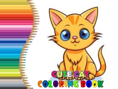 Игра Cute Cat Coloring Book