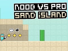 Игра Noob vs Pro Sand island