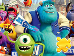 Игра Jigsaw Puzzle: Monsters University