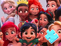 Игра Jigsaw Puzzle: Disney Princess Family Photo