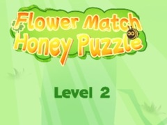 Игра Flower Match Honey Puzzle