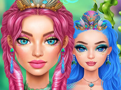 Игра Mermaidcore Makeup