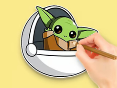 Игра Coloring Book: Master Yoda