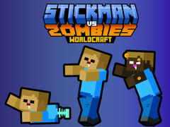 Игра Stickman vs Zombies WorldCraft