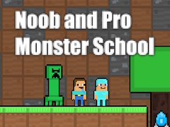 Игра Noob and Pro Monster School