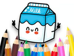 Игра Coloring Book: Milk