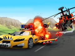 Игра Chaos Road Combat Car Racing