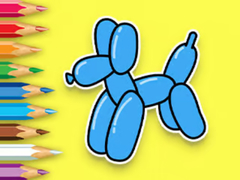 Игра Coloring Book: Balloon Puppy