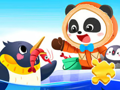 Игра Jigsaw Puzzle: Baby Panda Antarctic Tour