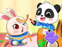 Игра Jigsaw Puzzle: Baby Panda Play Time