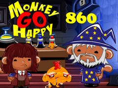 Игра Monkey Go Happy Stage 860