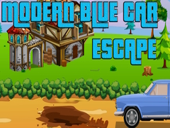 Игра Modern Blue Car Escape