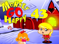 Игра Monkey Go Happy Stage 43