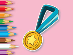 Игра Coloring Book: Medal