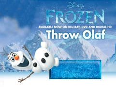 Игра Frozen: Throw Olaf