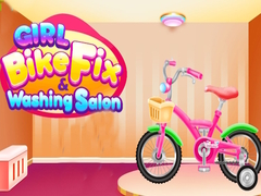 Игра Girl Bike Fix & Washing Salon