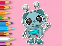 Игра Coloring Book: Smile Robot