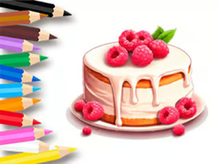 Игра Coloring Book: Berry Cake