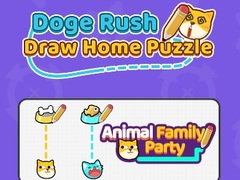 Игра Doge Rush : Draw Home Puzzle