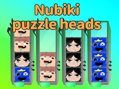 Игра Nubiki puzzle heads