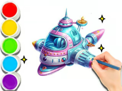 Игра Coloring Book: Space Travel